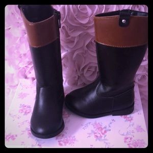 Fall stylish toddler girl boots